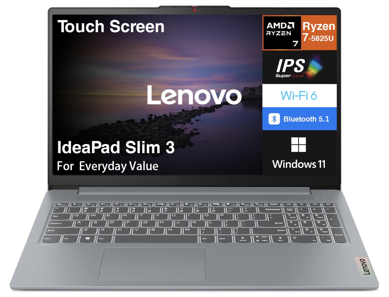 Amazon.com: Lenovo IdeaPad Slim 3 Laptop 15.6